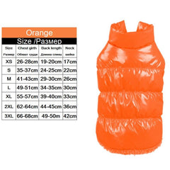 Warm Dog Clothes Winter Fleece Inside Bulldog Pet Vest Puppy Outfit Dog Jackets Windproof 8 Color Clothes for Medium Large Dogs - Wowza