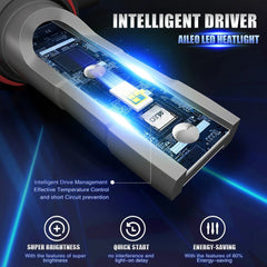 12000Lm CANBUS H8 LED H7 H11 Led Fog Lights 9005 HB3 9006 HB4 Yellow White Bulb Car Driving Headlamp For BMW Toyota Skoda Ford