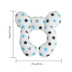 Protective Travel Car Seat Head And Neck Pillow Soft Neck Support Pillow Children U Shape Headrest Head Protection Cushion