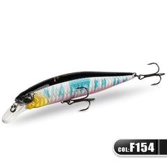 MEREDITH JERK MINNOW 100F 14g Floating Wobbler Fishing Lure 24Color Minnow Lure Hard Bait Quality Professional Depth0.8-1.0m