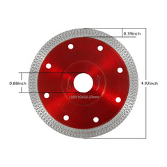 Diamond Dry Cutting Blade 115/125 Mm Disc Porcelain Ceramic Tile Turbo Thin stoneware discs for Marble Machine,angle Grinder