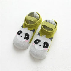 Newborn Baby Boy Girl Socks Cartoon Spring Autumn Anti Slip Socks for Girls Casual Cotton Floor Kids Clothes