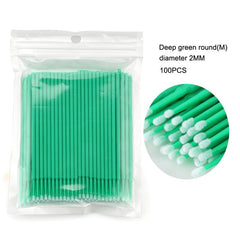 Disposable MicroBrush Eyelashes Extension Individual Lash Removing Swab Micro Brush For Eyelash Extension Tools