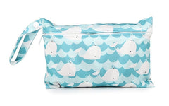 Waterproof Reusable Diaper Bag For Mom Menstrual Pads Kids Nappies Storage Printed Wetbag Maternity Stroller Wet Bag Washable