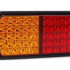 ADR APPROVED Car Auto Stop Rear Tail Light 12V 24V 75 LED Brake Reverse Light Turn Indicator Boat ATV Truck Trailer Lamp