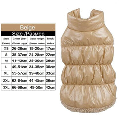 Warm Dog Clothes Winter Fleece Inside Bulldog Pet Vest Puppy Outfit Dog Jackets Windproof 8 Color Clothes for Medium Large Dogs - Wowza