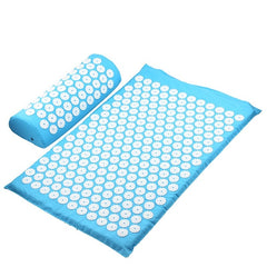 Acupressure Mat Massage Relieve Stress Back Body Pain Spike Cushion Yoga Acupuncture Mat