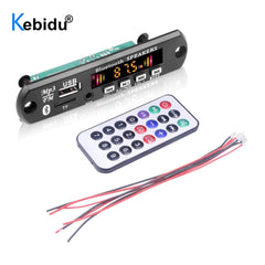 DC 5V 18V 50W Amplifier MP3 Decoder Board Bluetooth V5.0 Car MP3 Player USB FM AUX Radio Recording Module For Speaker Handsfree
