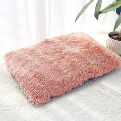 Long Plush Dog Bed Pet Cushion Blanket Soft Fleece Cat Cushion Puppy Chihuahua Sofa Mat Pad For Small Large Dogs - Wowza