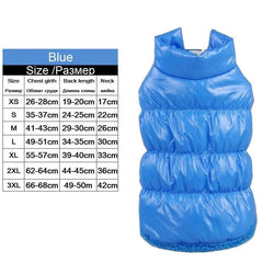 Warm Dog Clothes Winter Fleece Inside Bulldog Pet Vest Puppy Outfit Dog Jackets Windproof 8 Color Clothes for Medium Large Dogs - Wowza