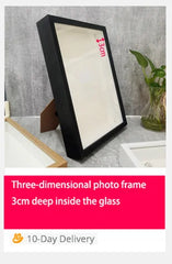 Wooden Photo Frame For Wall Hanging 10X15 15X20 20X25cm A4 Wood Picture Frame Stand For Pictures