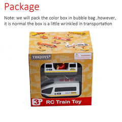 RC Electric Train Set With Carriage Sound and Light Express Truck FIT Wooden Track Children Electric Toy Kids Toys