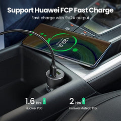 UGREEN Car Charger,Fast Charger for Redmi Note 10,USB Charger for Xiaomi iPhone,Quick 3.0 Charge for Samsung,QC3.0 Phone Charger