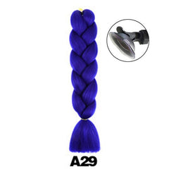 2022 New Motorcycle Helmet Braids Woman Braids Wig For Motorbike Helmets 17 Colors Twist Dual Pigtail Ponytail With Sucker Bow