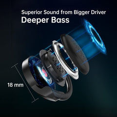 A6 Bluetooth 5.0 Headphones Sports Running Wireless Earphone comfortable 12 hours music Portable Bluetooth Headset with mic case