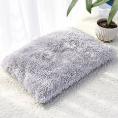Long Plush Dog Bed Pet Cushion Blanket Soft Fleece Cat Cushion Puppy Chihuahua Sofa Mat Pad For Small Large Dogs - Wowza