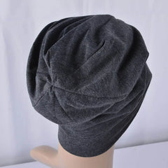 Mens Slouchy Beanies Hat For Man Male Autumn Spring Hip Hop Soft Cotton Skullcaps Outdoor Windproof Bonnet
