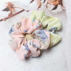 2pcs/lot Stripes And Dots Elastic Scrunchies New Hot Ponytail Holder Hairband Hair Rope Tie Fashion Stipe For Women Girls