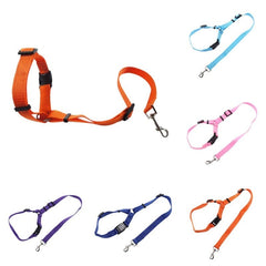 Pet Car Seat Belt Dog Seat Belt Dog Leash Traction Belts Cushioning Elastic Safety Rope Outdoor Traction Rope Dog Products - Wowza