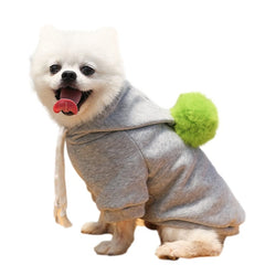 Warm Dog Winter Clothes Cute Fruit Dog Coat Hoodies Fleece Pet Dogs Costume Jacket for French Bulldog Chihuahua Ropa Para Perro