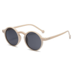 Retro Round Sunglasses Women Brand Designer Classic Vintage Small Frame Sun Glasses Ladies Black Driving Eyewear Korean Style