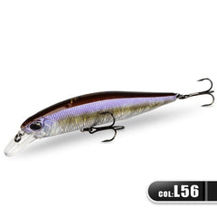 MEREDITH JERK MINNOW 100F 14g Floating Wobbler Fishing Lure 24Color Minnow Lure Hard Bait Quality Professional Depth0.8-1.0m