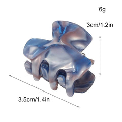 Hair Claw Clips Barrette Clamp Jelly Colors Acrylic Ponytail Crab Girls Hair Hairpin Hair Styling Accessories For Women