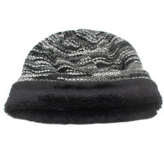 Beanie Knitted Hat Women Skullies Winter Hats For Men Bonnet Striped Caps Warm Baggy Soft Female Wool Male Beanie Hat