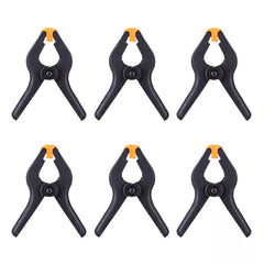 Adjustable Clamps 6Pcs/lot 3inch A-shape Plastic Nylon For Spring Clip Photo Studio Background Clamp DIY Tools