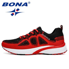 BONA Sneakers Men Shoes Sport Mesh Trainers Lightweight Baskets Femme Running Shoes Outdoor Athletic Shoes Men