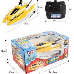 4 channels RC Boats Plastic Electric Remote Control Speed Boat Twin Motor Kid Chirdren Toy