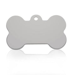 Custom Dog Cat ID Tag Engraved Personalized Pet Collar Charm Name Pendant Bone Keyring Necklace Puppy Accessory Dropshipping - Wowza