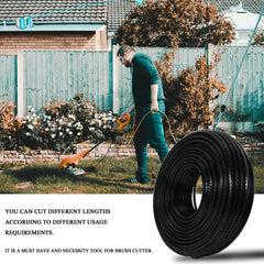 Sawtooth Trimmer line 3.0mm 60 Meters Professional Fine Quality Nylon Rope Brush Cutter Strimmer Line Mowing Wire Lawn Mower Tool