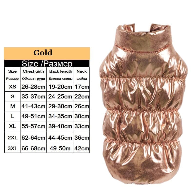 Warm Dog Clothes Winter Fleece Inside Bulldog Pet Vest Puppy Outfit Dog Jackets Windproof 8 Color Clothes for Medium Large Dogs - Wowza