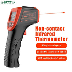 Digital LCD Industrial Electronic Thermometer NonContact Infrared Thermometer Laser Temperature Meter Gun Laser Point