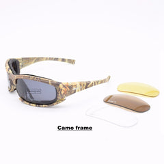 Tactical Polarised Glasses Military Goggles Army Sunglasses with 4 Lens Original Box Men Shooting Hiking Eyewear Gafas