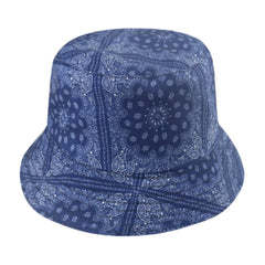 FOXMOTHER New Vintage Hip Hop Paisley Bucket Hats Black Navy Chapeau Femme Caps Gorro Bucket Mens
