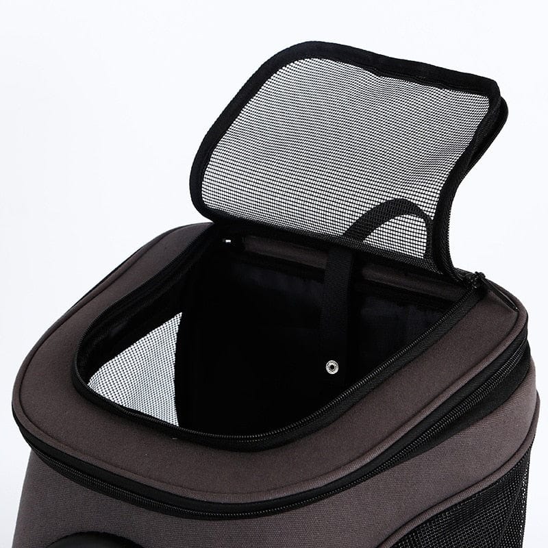 Large Pet Backpack Portable Space Capsule Breathable Window Cat Carrier Dog Bag Pets Products Accessories Portable Travel Bags - Wowza