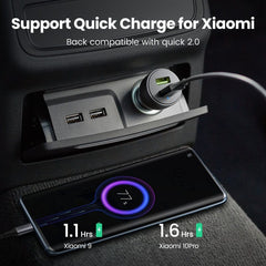 UGREEN Car Charger,Fast Charger for Redmi Note 10,USB Charger for Xiaomi iPhone,Quick 3.0 Charge for Samsung,QC3.0 Phone Charger