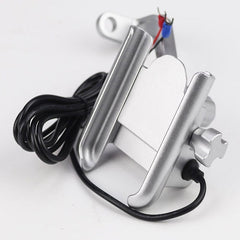 Aluminium Motorcycle Bike Phone Holder Stand With USB Charger Moto Bicycle Handlebar Mirro Mobil Bracket Support Mount
