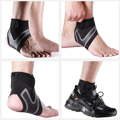 GOBYGO Sport Ankle Support Elastic High Protect Sports Ankle Equipment Safety Running Basketball Ankle Brace Support