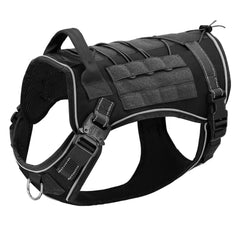 Military Tactical Dog Harness No Pull Working Pet Dog Durable Vest Reflective For Small Medium Large Dogs German Shepherd
