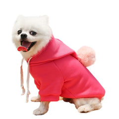 Warm Dog Winter Clothes Cute Fruit Dog Coat Hoodies Fleece Pet Dogs Costume Jacket for French Bulldog Chihuahua Ropa Para Perro