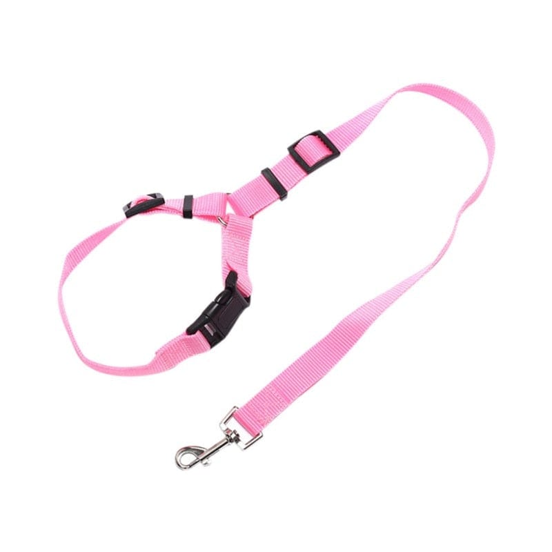 Pet Car Seat Belt Dog Seat Belt Dog Leash Traction Belts Cushioning Elastic Safety Rope Outdoor Traction Rope Dog Products - Wowza