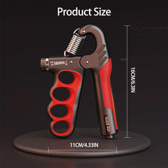 Grip Strength 5-100kg Gym Wrist Expander Hand Strengthener Adjustable Muscle Recovery Fitness Hand Strength Exercise