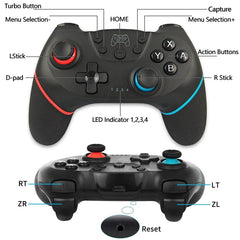 Bluetooth Wireless Controller Compatible Nintendo Switch Pro Gamepad Compatible Nintendo Game Joystick