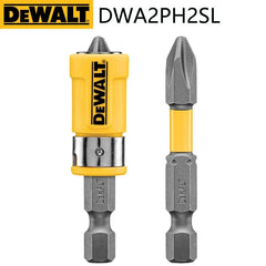DEWALT Original PH2 SL8 Philips Slotted Drill Bits Sleeve Magnetic Ring Adapter Corner 25MM-89MM Hand Tool Accessories Series