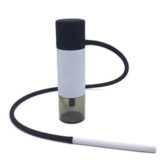 Portable Hookah Set with Chicha Ceramic Bowl Car Outdoor Travel Sheesha Narguile Complete Smoking Accessories Small Shisha Kit