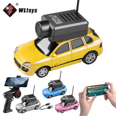 RC Car 6401 With Camera 2K Video 1:64 Mini 2.4G WiFi APP or Remote Control Car FPV View VR Function Toy Cars