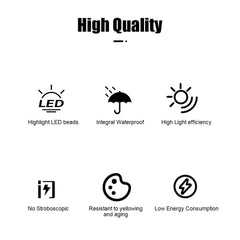 RV LED Awning Porch Light 12V/24V Waterproof Motorhome Caravan Van Camper Trailer Wall Lamps